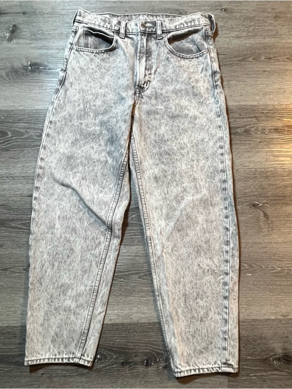 GAP High Rise Barrel Denim Jeans in Chateau Gray Size 26 | 2R Classic